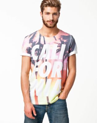 تی شرت SS Crew California Sub River Island